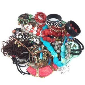 Costume Jewelry 4 lbs Lot Wearable Resell Destash